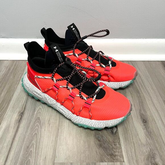 Under Armour Sneakers Men’s 12.5 HOVR Summit Fat Tire Cuff 'Beta' Orange Running